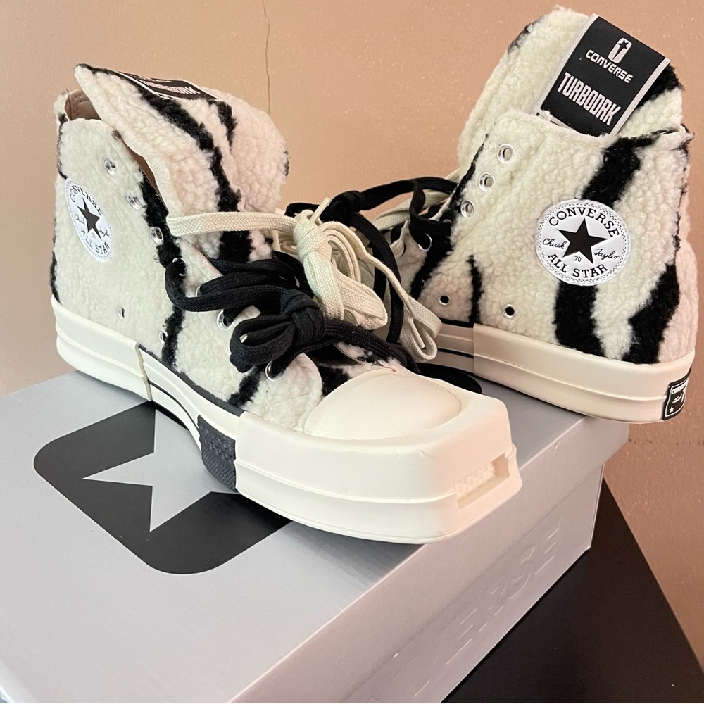 Rick Owens DRKSHDW Converse Turbodrk Hi